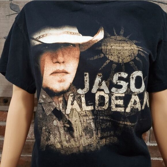 JASON ALDEAN Concert Tee 100% Cotton Size Small - Picture 3 of 7